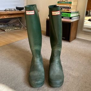 Hunter Rain Boots Size 8